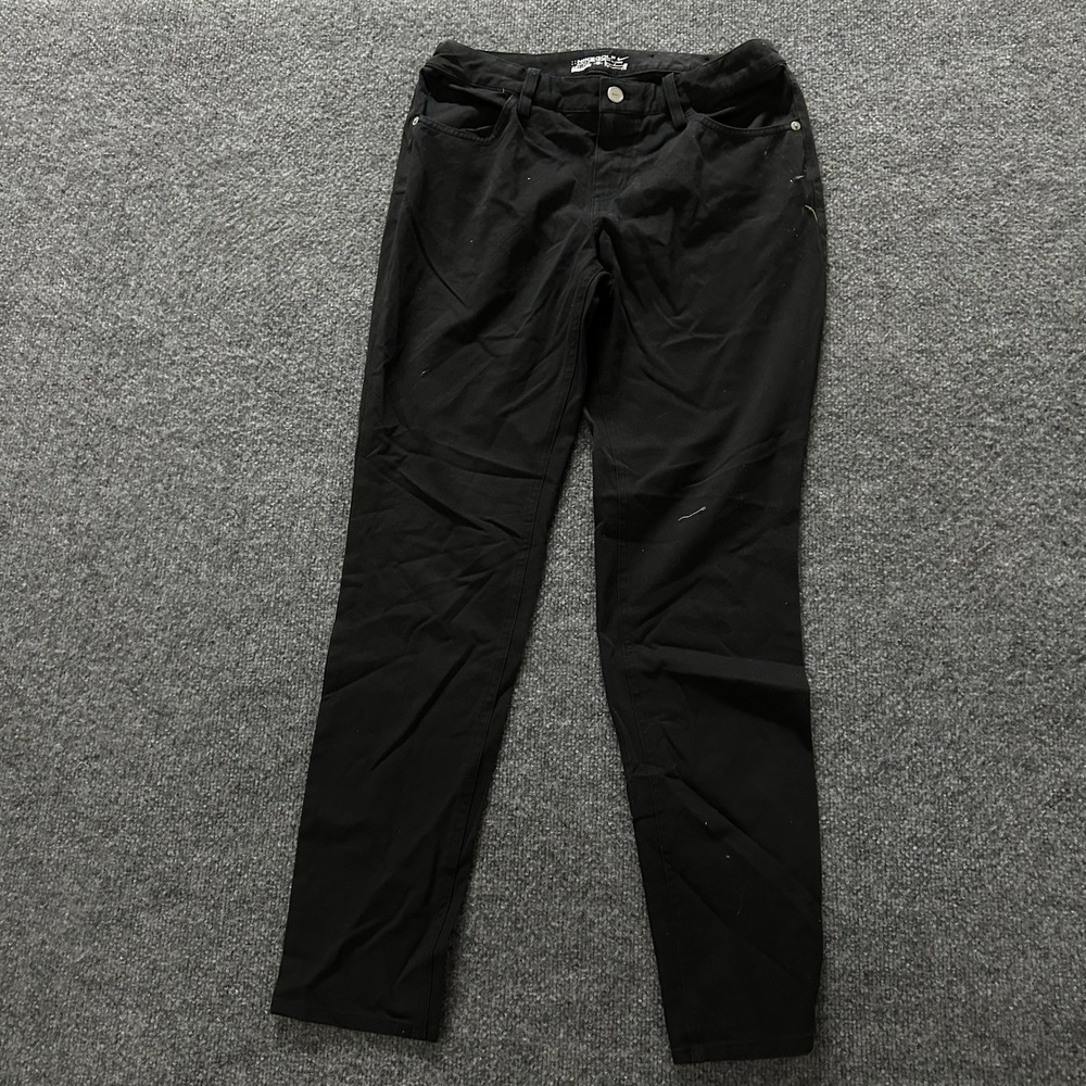 Nike Golf Pants Womens Size 6 Black Dri-Fit Stretch Five Pocket Trousers